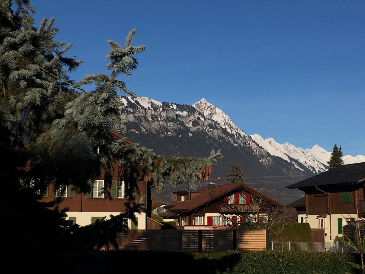 Ferienwohnung Interlaken/Wilderswil Buitenkant foto