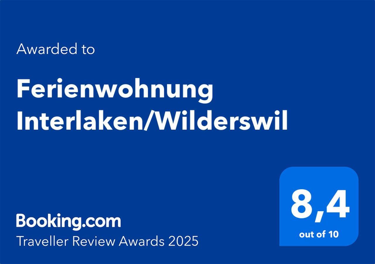 Ferienwohnung Interlaken/Wilderswil Buitenkant foto